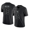 Johmsee A.Cardinals #19 Carson Beck Player Black RFLCTV Limited Home Game Stitched Jerseys