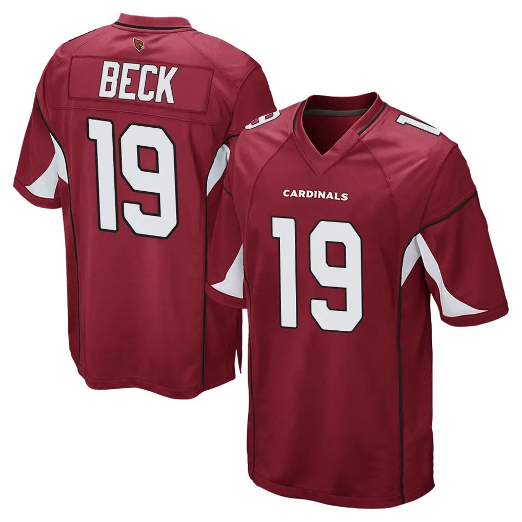 Johmsee A.Cardinals #19 Carson Beck Player Cardinal Home Game Stitched Jerseys