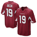 Johmsee A.Cardinals #19 Carson Beck Player Cardinal Home Game Stitched Jerseys