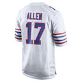Johmsee B.Bills #17 Josh Allen Player White Limited Game Stitched Jerseys