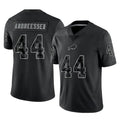 Johmsee B.Bills #44 Joe Andreessen Player Black RFLCTV Limited Stitched Jerseys