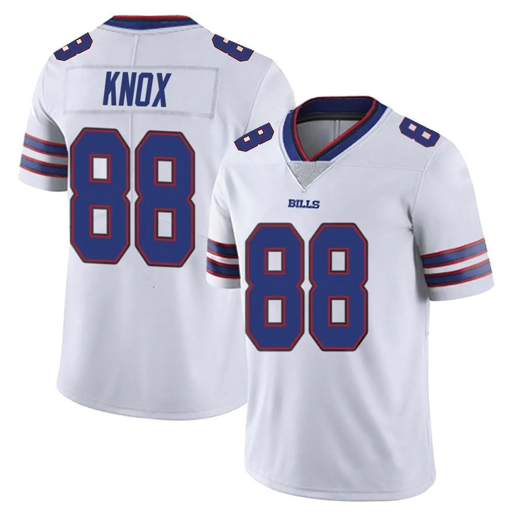 Johmsee B.Bills #88 Dawson Knox Player White Vapor Untouchable Limited Stitched Jerseys