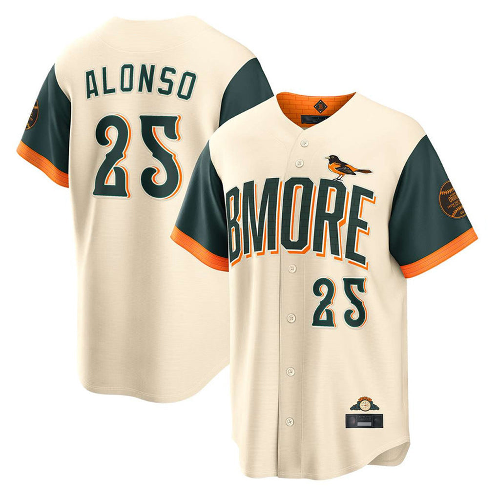 Johmsee B.Orioles #25 Pete Alonso Player Cream 2026 City Connect Home Game Stitched Jerseys