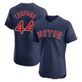 Johmsee B.Red Sox #44 Aroldis Chapman Player Navy Limited Elite Home Game Stitched Jerseys