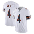 Johmsee C.Bears #4 D'Andre Swift Player White Vapor Untouchable Limited Home Game Stitched Jerseys