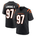 Johmsee C.Bengals #97 Dexter Lawrence II Player Black Home Game Stitched Jerseys