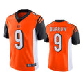 Johmsee C.Bengals #9 Joe Burrow Player Orange Limited Home Game Stitched Jerseys