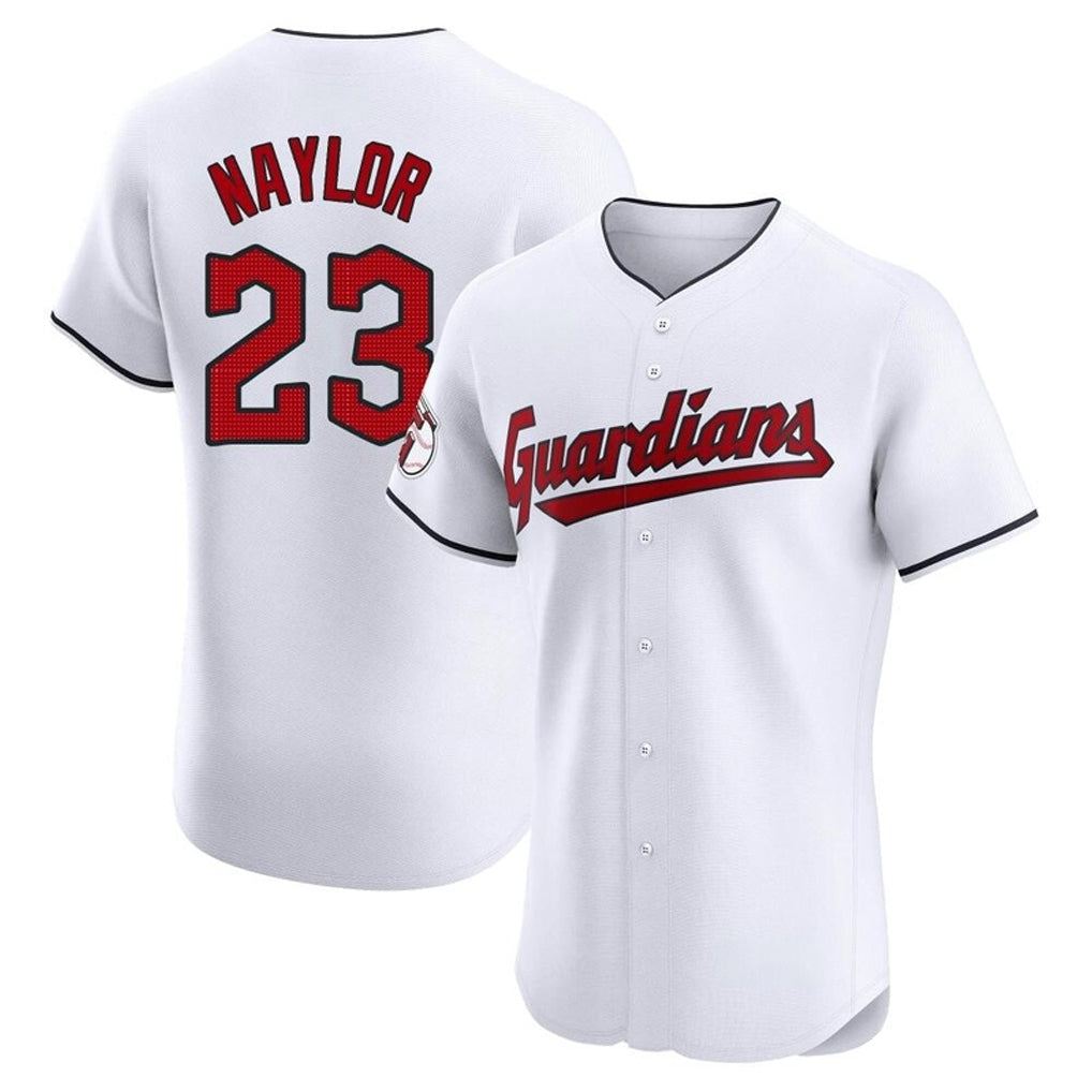 Johmsee C.Guardians #23 Bo Naylor Player White Limited Elite Home Stitched Jerseys