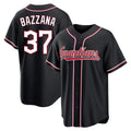 Johmsee C.Guardians #37 Travis Bazzana Player Black Fashion Out Home Game Stitched Jerseys