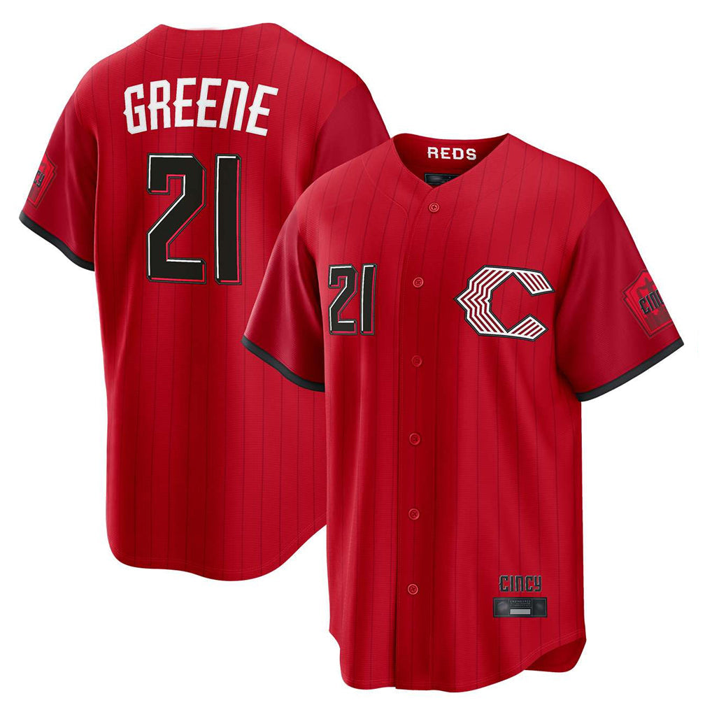 Johmsee C.Reds #21 Hunter Greene Player Red 2026 City Connect Home Game Stitched Jerseys