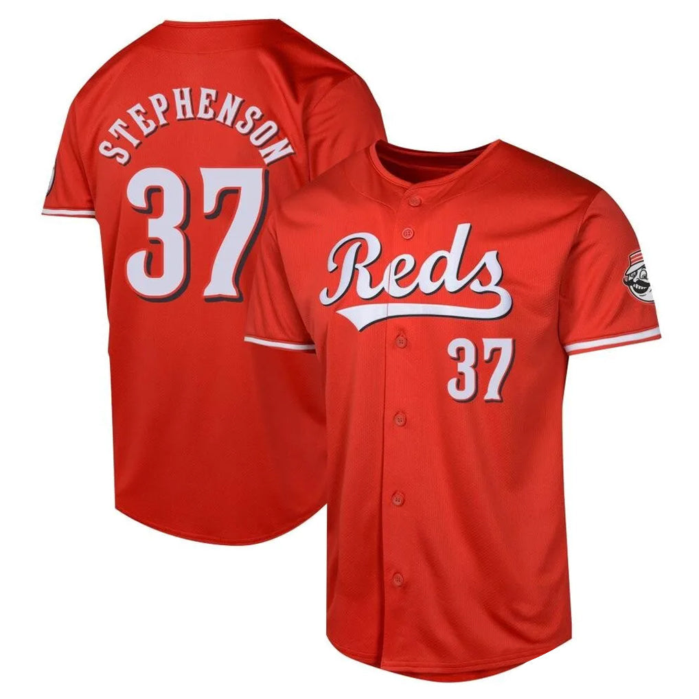 Johmsee C.Reds #37 Tyler Stephenson Player Red 2026 City Connect Limited Home Stitched Jerseys