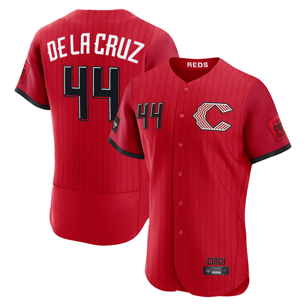 Johmsee C.Reds #44 Elly De La Cruz Player Red 2026 City Connect Limited Elite Home Stitched Jerseys
