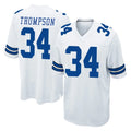 Johmsee D.Cowboys #34 Jalen Thompson Player White Home Game Stitched Jerseys
