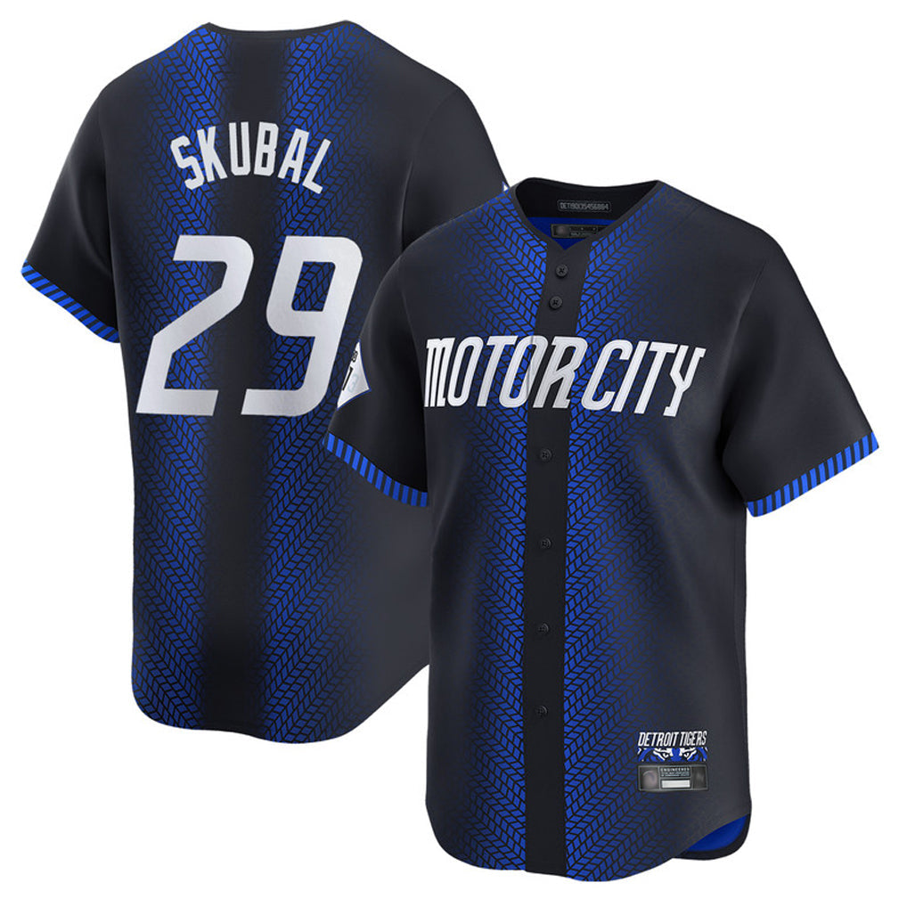 Johmsee D.Tigers #29 Tarik Skubal Player Navy City Connect Home Limited Stitched Jerseys