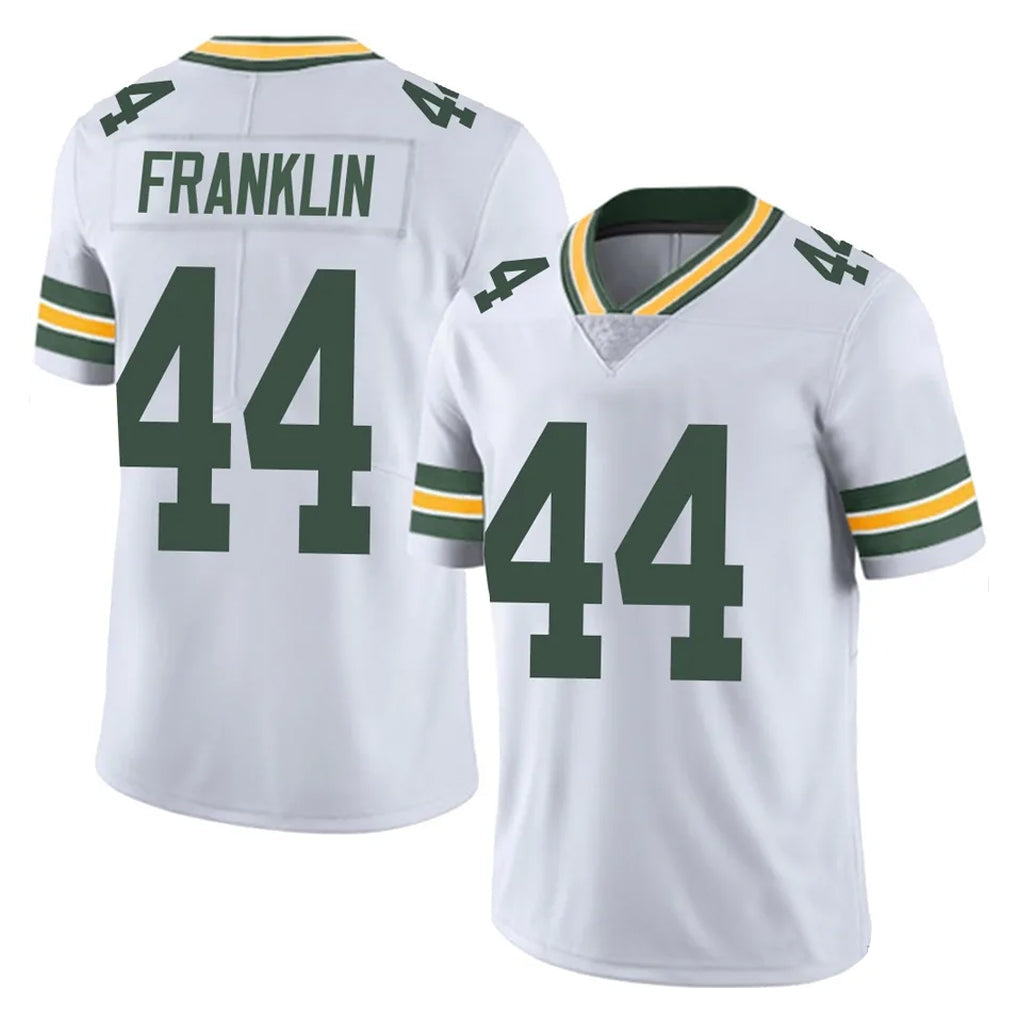 Johmsee GB.Packers #44 Zaire Franklin Player White Vapor Untouchable Limited Home Game Stitched Jerseys