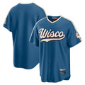 Johmsee M.Brewers Blank Player Blue 2026 City Connect Home Game Stitched Jerseys