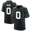 Johmsee NY.Jets #0 Braelon Allen Player Black Home Game Stitched Jerseys