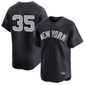 Johmsee NY.Yankees #35 Cody Bellinger Player Navy Limited Home Stitched Jerseys