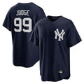 Johmsee NY.Yankees #99 Aaron Judge Player Navy Game Stitched Jerseys