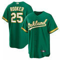 Johmsee Athletics #25 Brent Rooker Player Kelly Green Game Replica Personalized Jerseys