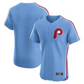 Johmsee P.Phillies Blank Player Light Blue Home Limited Elite Stitched Jerseys
