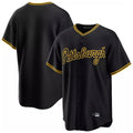 Johmsee P.Pirates Blank Player Black Alt Home Limited Stitched Jerseys