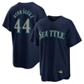 Johmsee S.Mariners #44 Julio Rodriguez Player Navy Home Game Stitched Jerseys